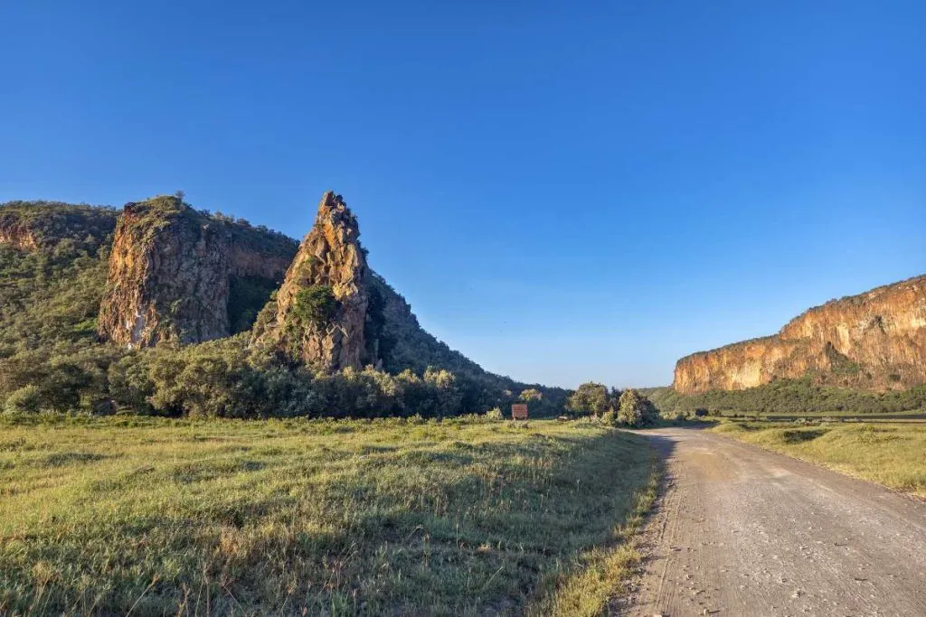 Hell's Gate National Park - dramatic gorge and Fischer's Tower